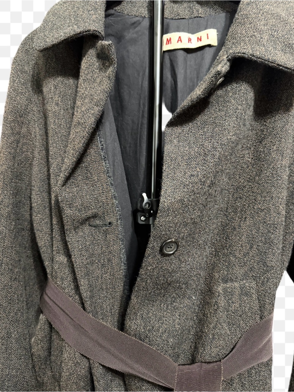 Marni Authentic Short 100% Wool Coat Size 6 - Picture 4 of 7